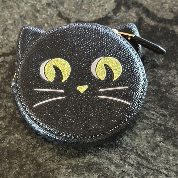 COACH Black Cat Coin Purse - Picture 1 of 7